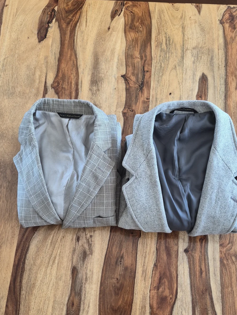 100% Wool % Wool & Cashmere Blend Blazers Bundle Sz 42 Short